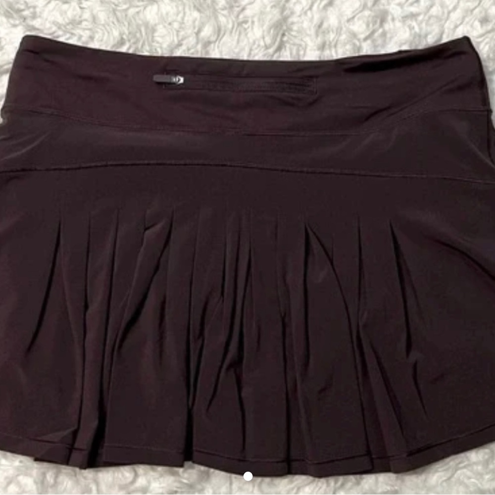 Lululemon Circuit Breaker Brown Skirt